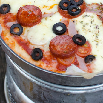 Opskrift: Pizza på Trangia