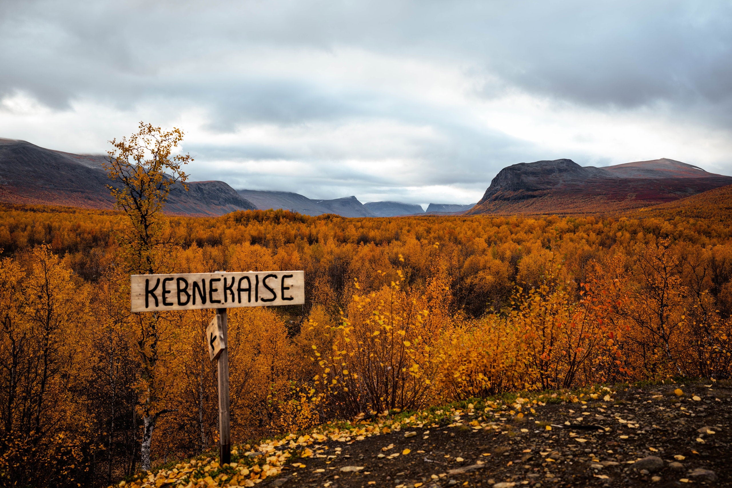 Kebnekaise på en weekend i oktober