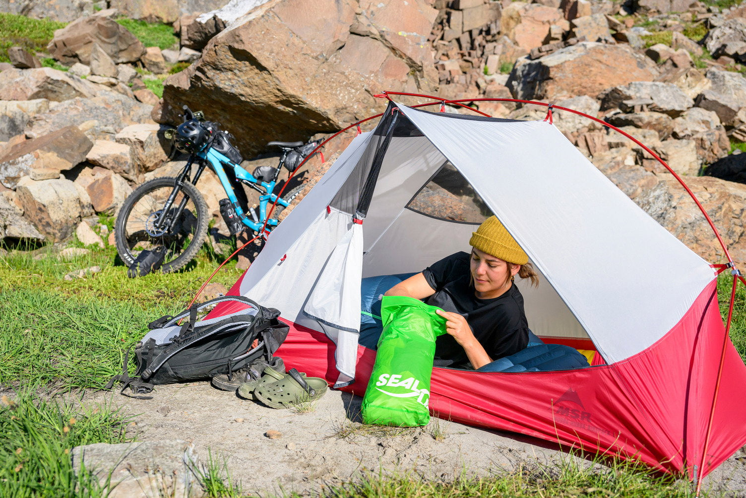 MSR Hubba Hubba Bikepack 1 telt, 1 person