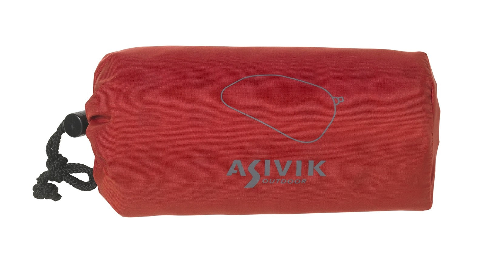 Asivik Ultralight Seat siddepude, 40 x 30 x 3,8 cm (Red)