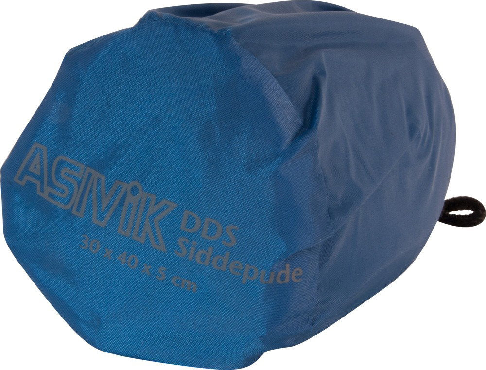 DDS Siddepude selvoppustelig, 40 x 30 x 5 cm (Blå)