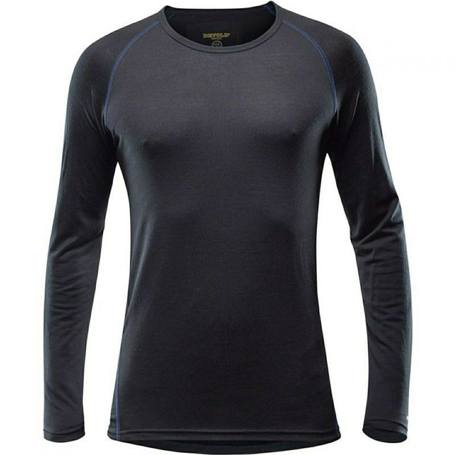 Devold Breeze Merino 150 trøje, herre (Black)