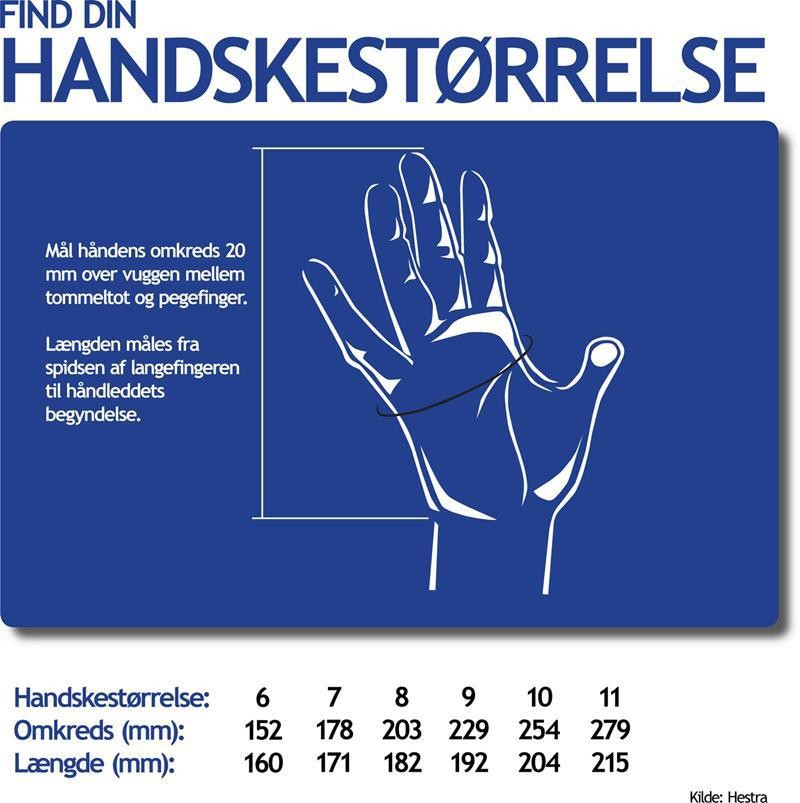 Hestra Merino Active Liner inderhandsker (Charcoal)