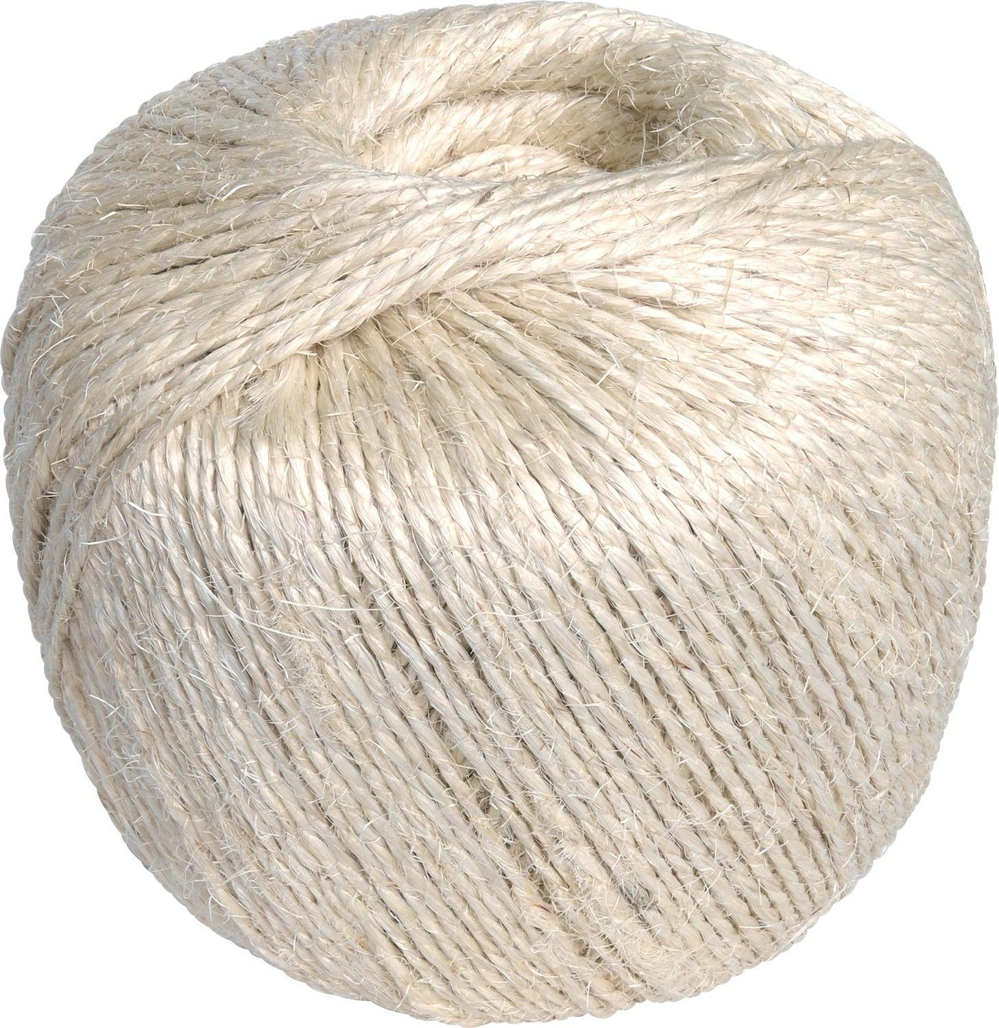 Sisal 2-slået reb, 2,5 kg, 550 m