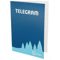 DDS Telegram Med Korpsmærke, A5