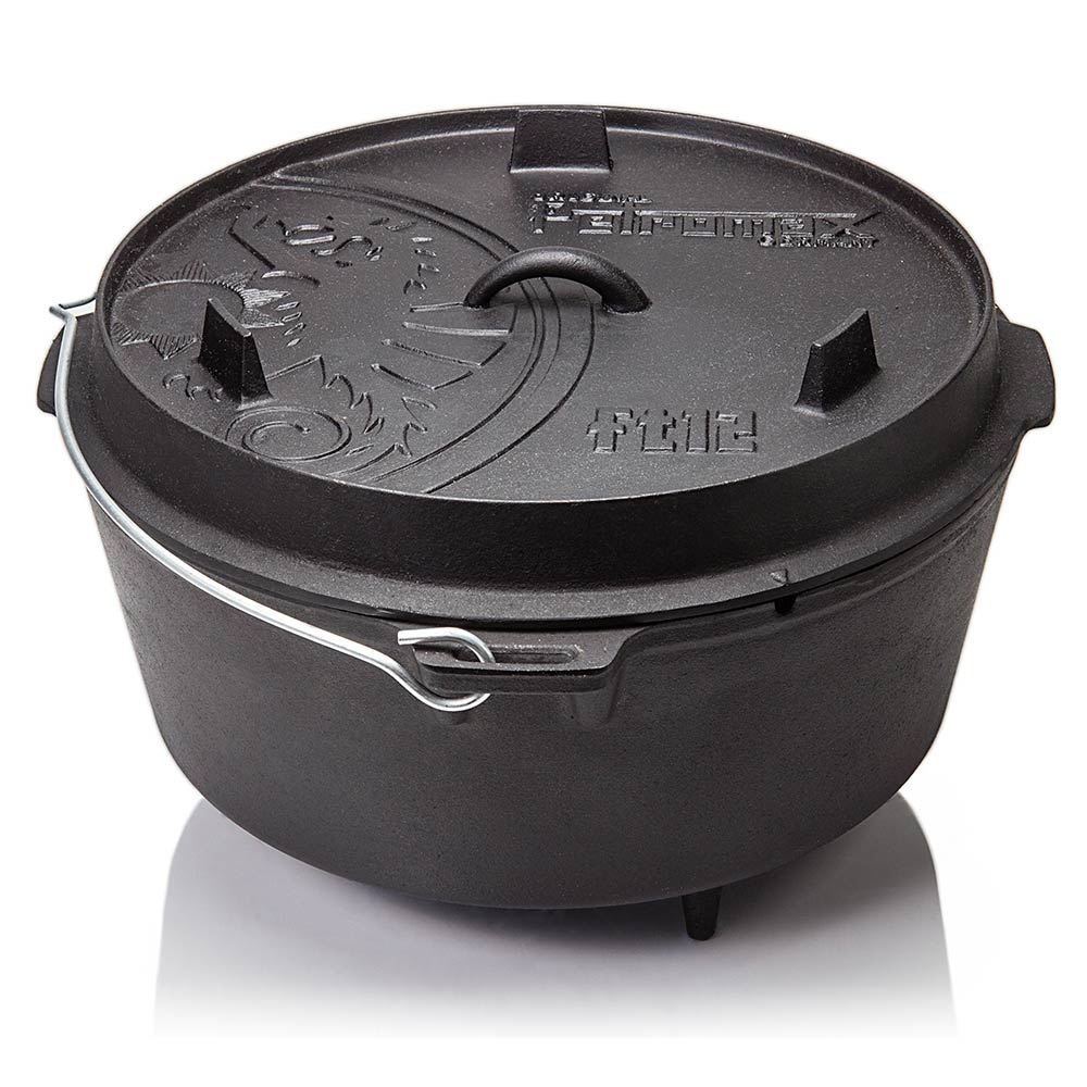 Petromax Dutch Oven ft 12" - 11,5 liter støbejernsgryde