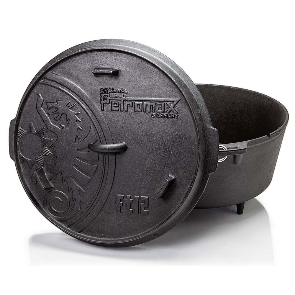 Petromax Dutch Oven ft 12" - 11,5 liter støbejernsgryde