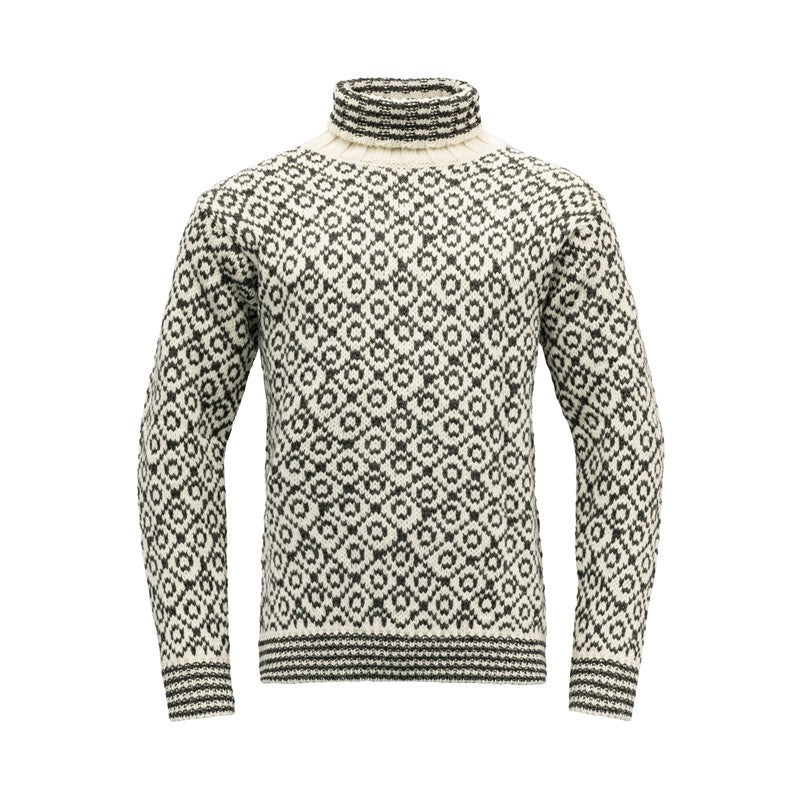 Devold Svalbard Sweater High Neck (Offwhite)