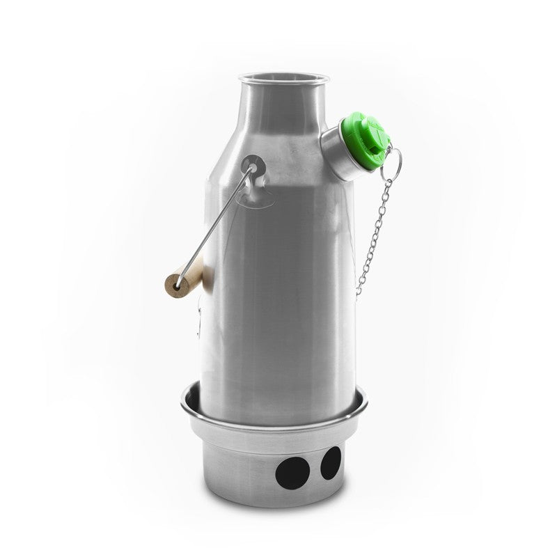 Kelly Kettle Base Trekker rustfrit stål 0,6 L