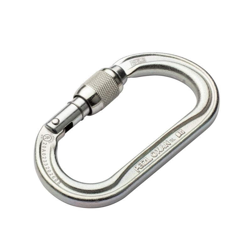 Petzl Oxan Screw-Lock stålkarabin KL