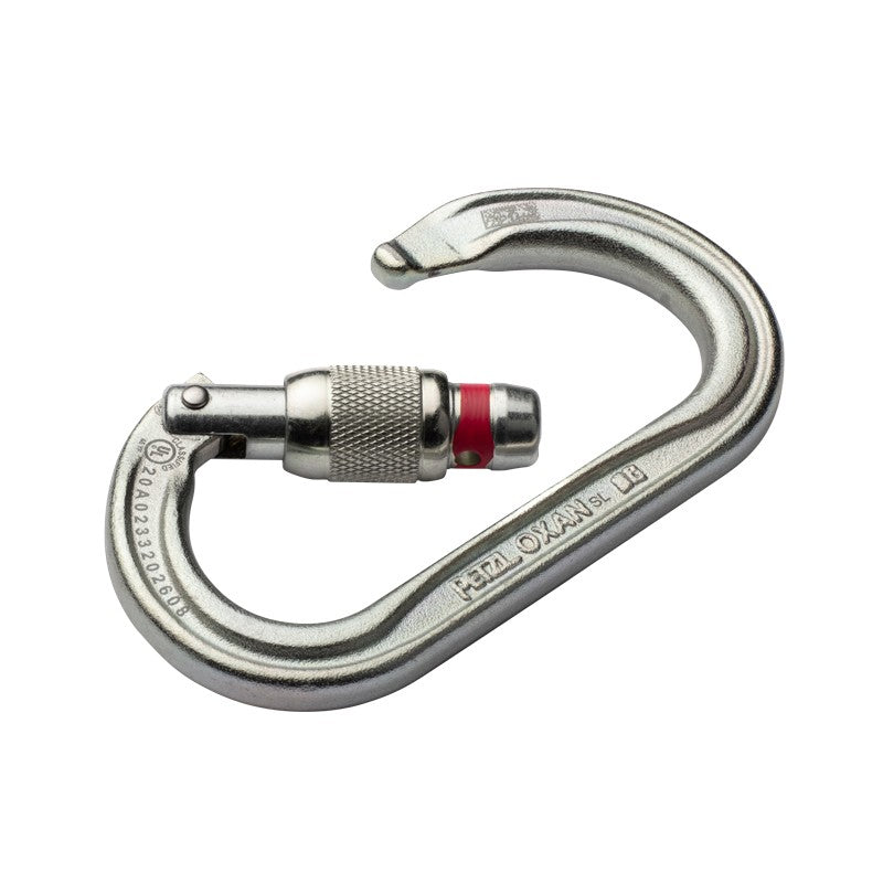 Petzl Oxan Screw-Lock stålkarabin KL