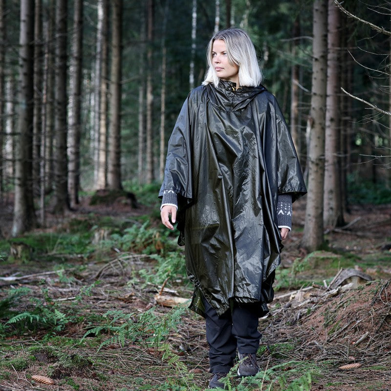 Asivik Ultralight Poncho Ripstop-nylon