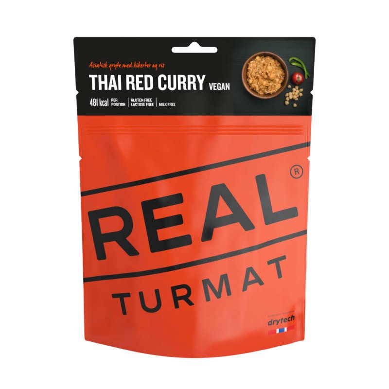 Real Turmat Thai Red Curry vegan turmad 130 g
