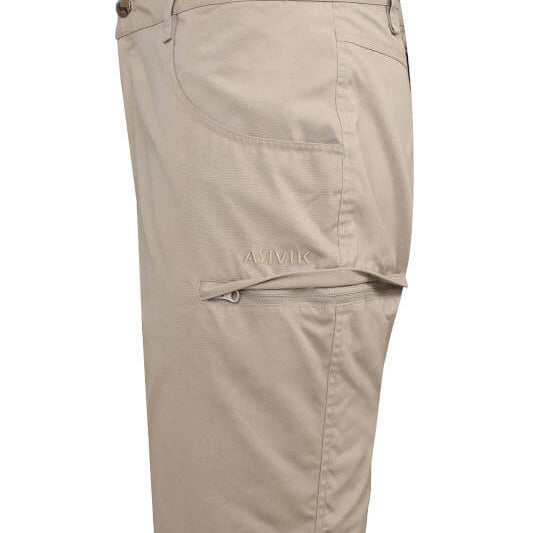 ASIVIK M Travel Shorts, Khaki