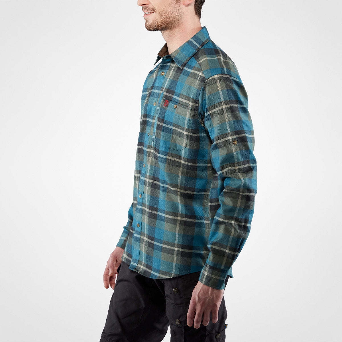 Fjällräven Fjällglim Thermolite skjorte, herre (Laurel Green)