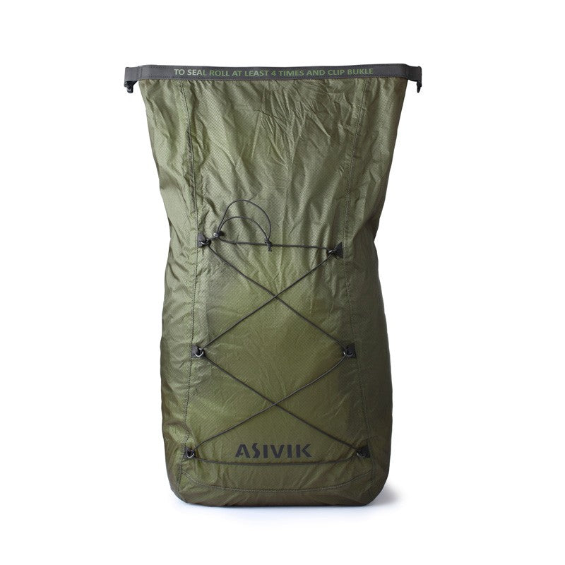 Asivik Ultralight DryPack, vandtæt rygsæk