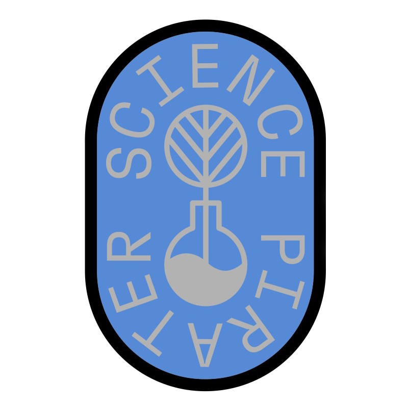 Uniformsmærke, SciencePirater, 10-13 år, blå