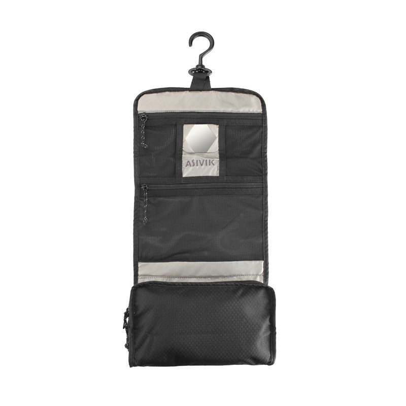 Asivik Wash Bag Roll toilettaske (Black)