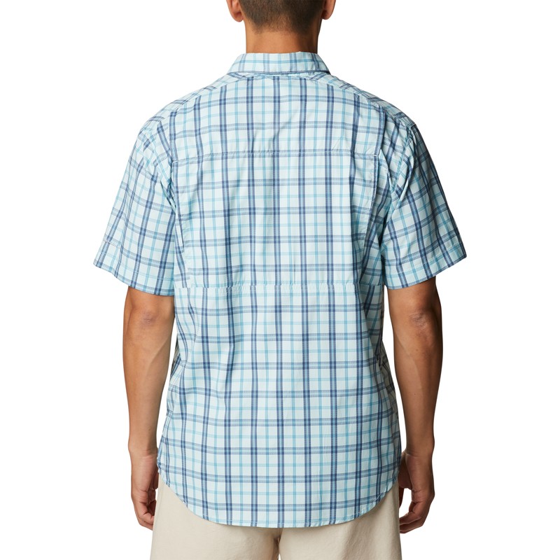 Columbia Silver Ridge Lite Plaid skjorte SS, herre