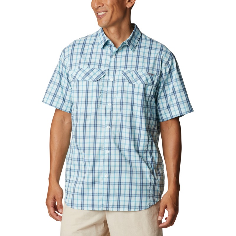 Columbia Silver Ridge Lite Plaid skjorte SS, herre