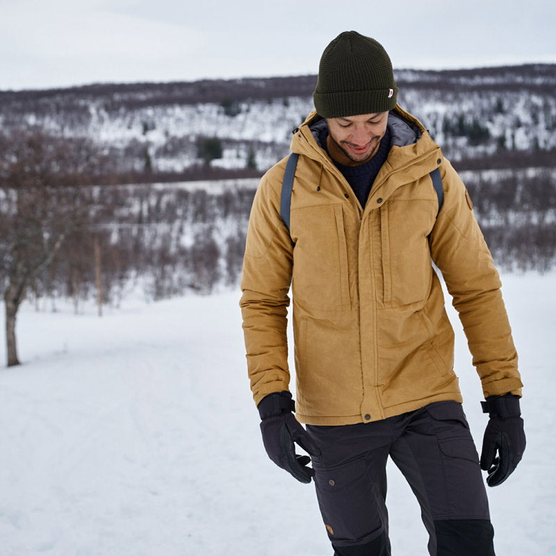 Fjällräven Skogsö Padded vinterjakke, herre (Buckwheat)