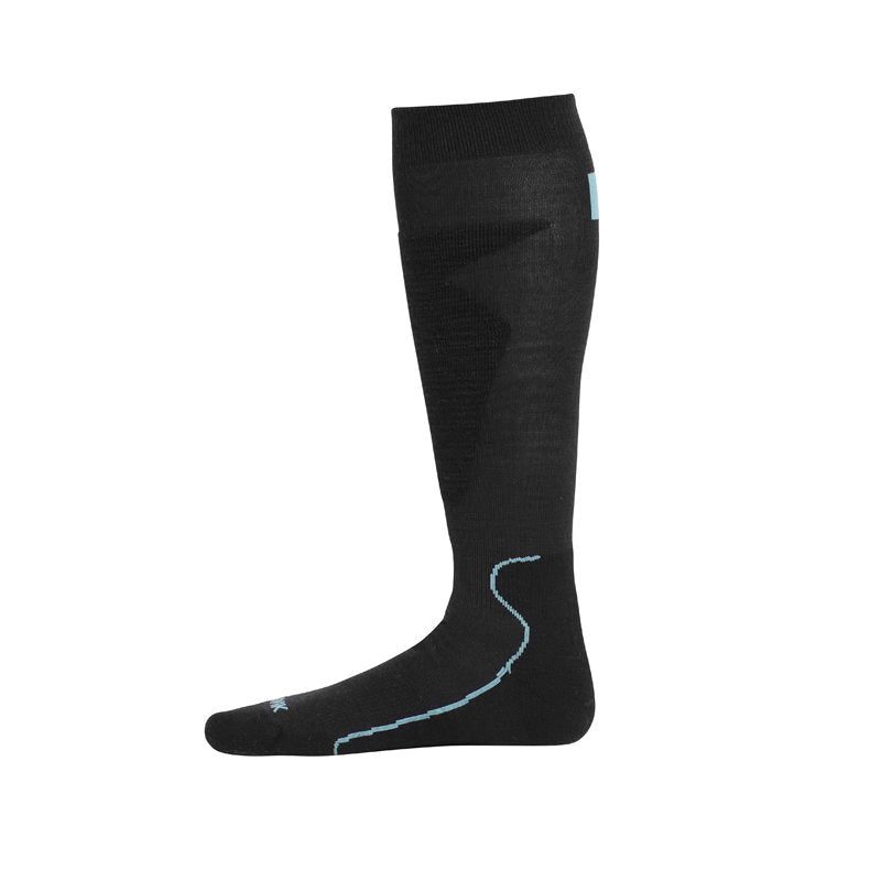 ASIVIK Ski Sock Warm, SolidBlue
