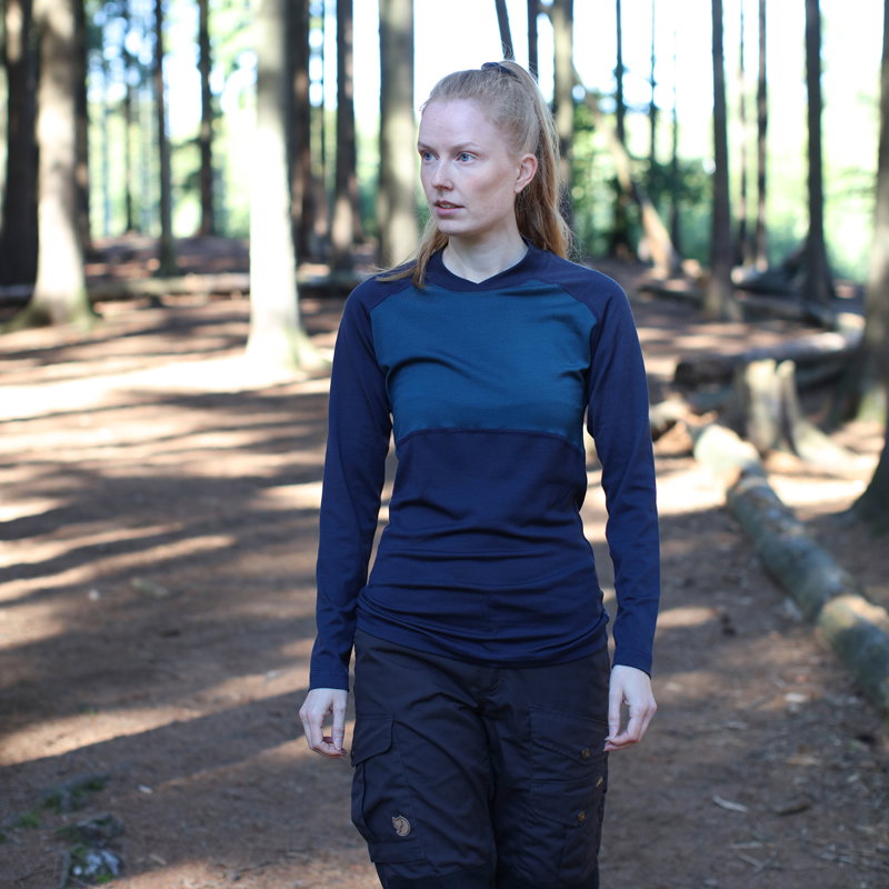 Asivik Explorer Merino Crew Neck, dame