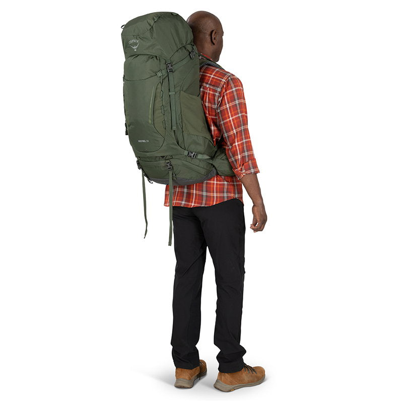 Osprey Kestrel 58 rygsæk 58 L (Bonsai Green)