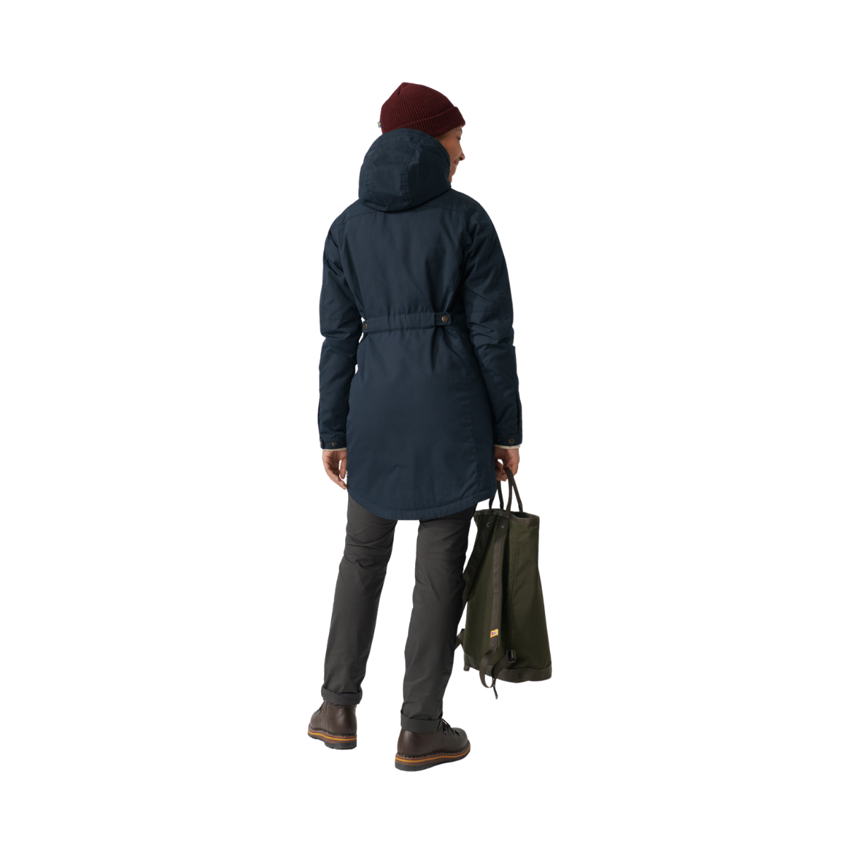 Fjällräven Kiruna Padded Parka, dame (Dark Navy)