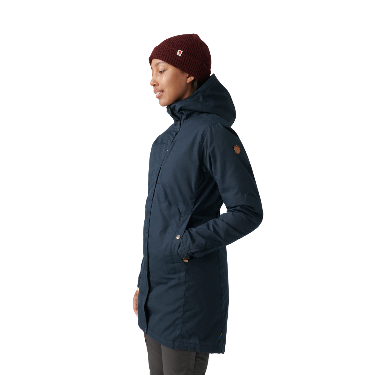 Fjällräven Kiruna Padded Parka, dame (Dark Navy)
