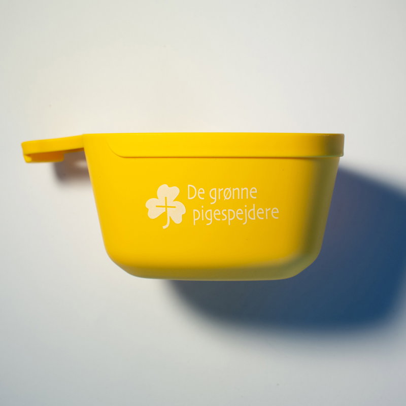 De grønne pigespejdere Wildo Mugg - Gul