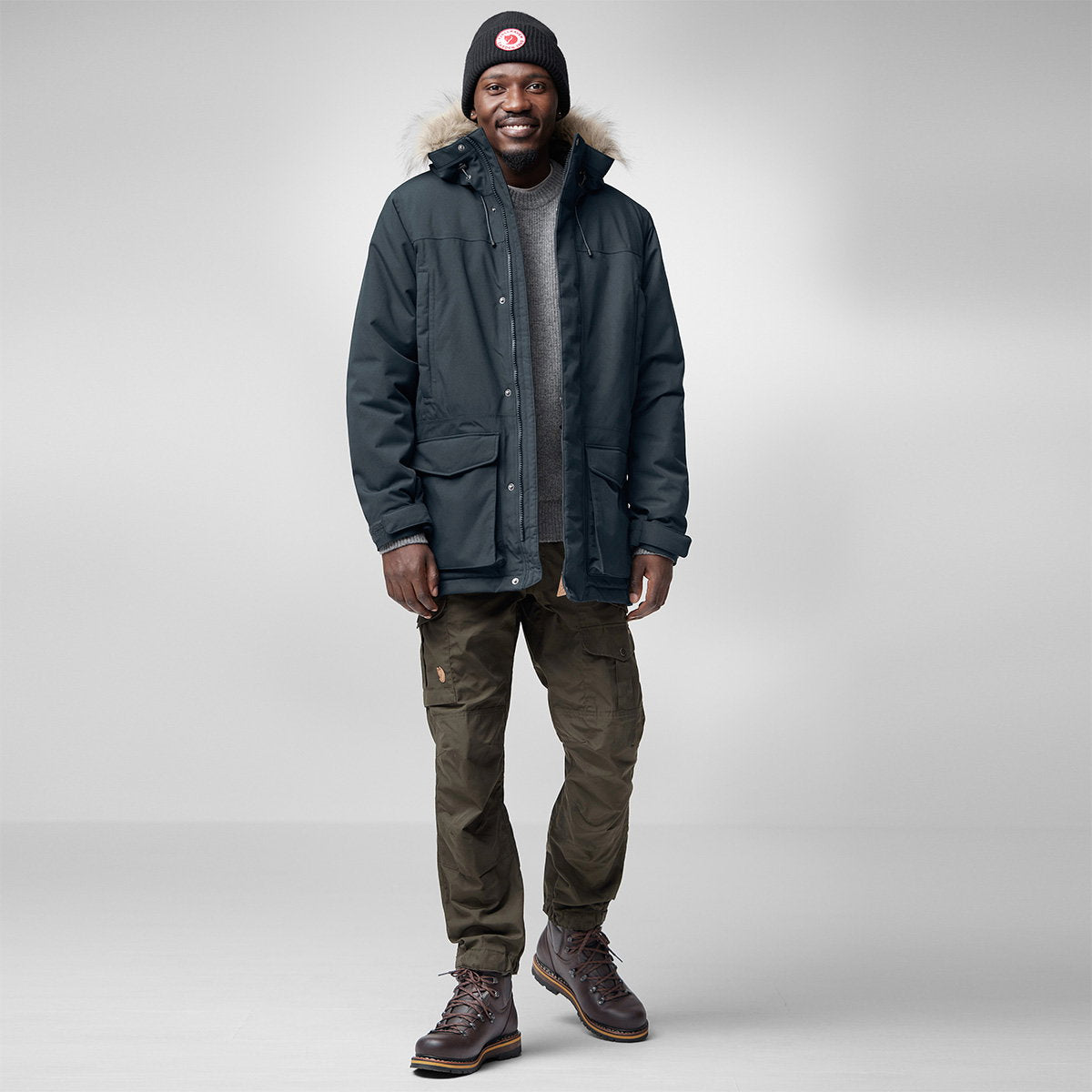 Fjällräven Nuuk Lite parka, herre (Dark Navy)