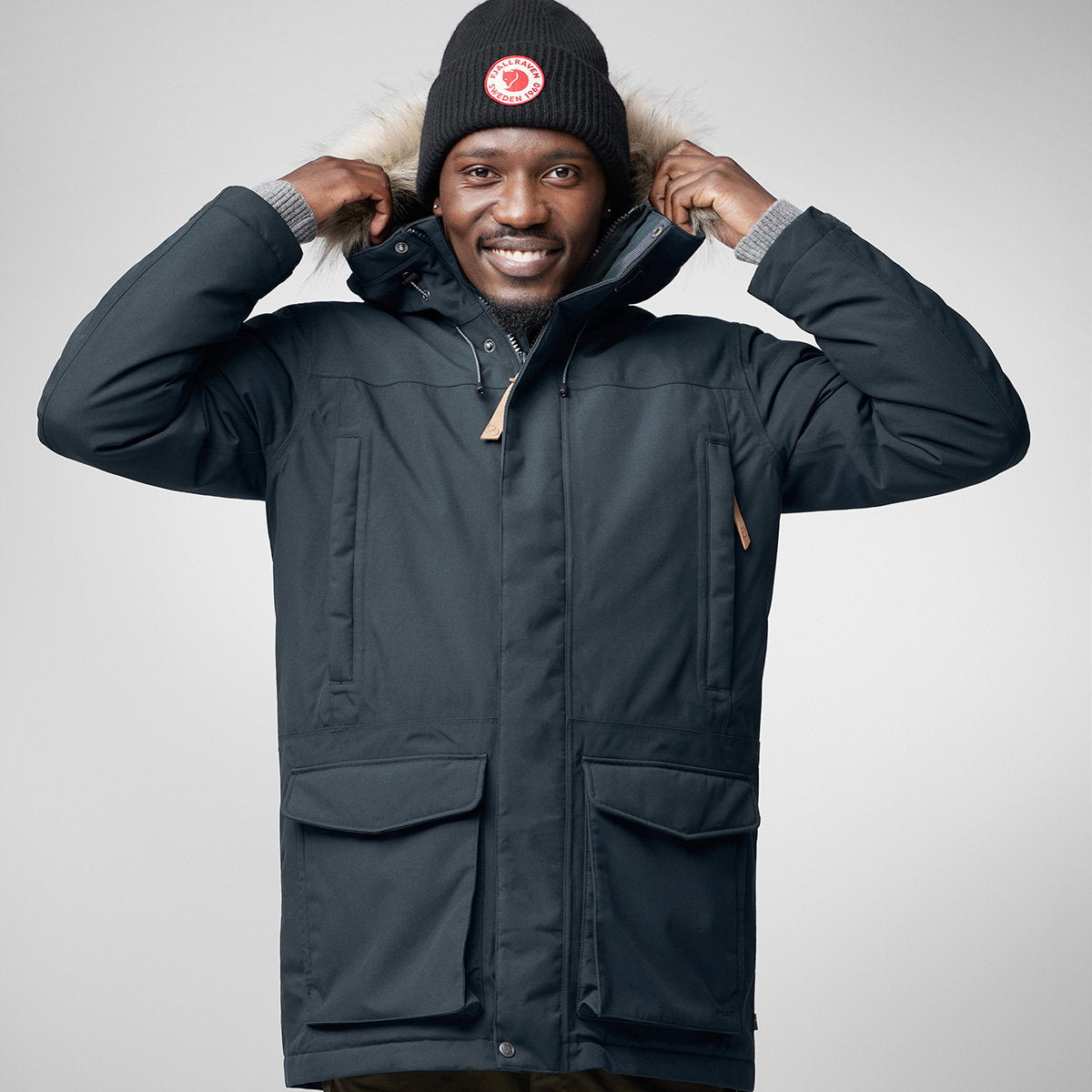Fjällräven Nuuk Lite parka, herre (Dark Navy)