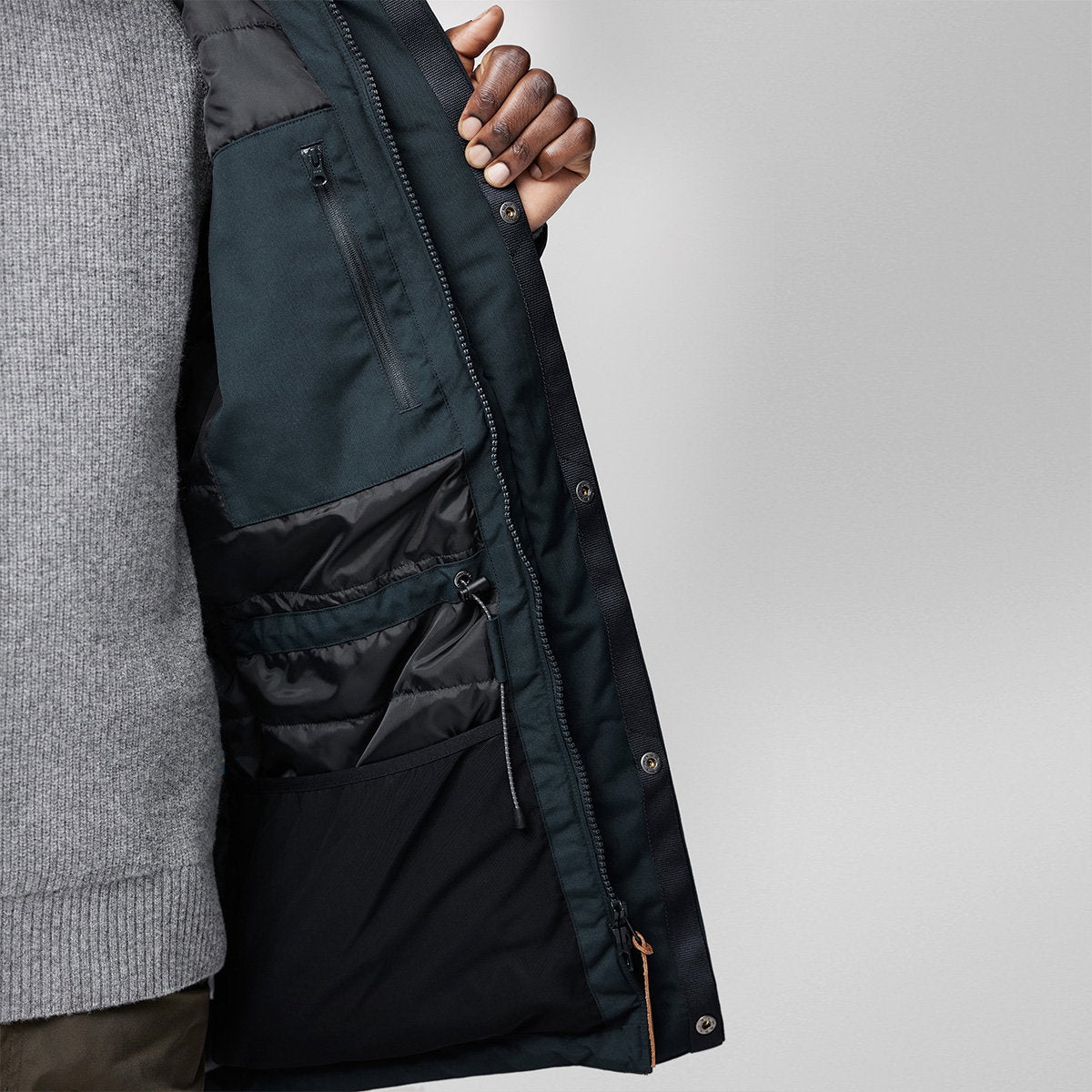 Fjällräven Nuuk Lite parka, herre (Dark Navy)