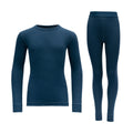 Devold Outdoor Wool Set undertøjssæt, junior (Flood)