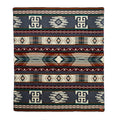Ecuadane Mountain Plaid, 210 x 230 cm (Sumaco Wave)