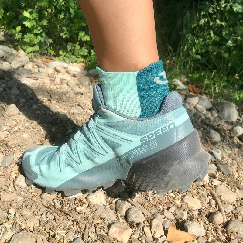 Therm-ic Outdoor Ultra Cool Ankle sokker, dame (Light Green)