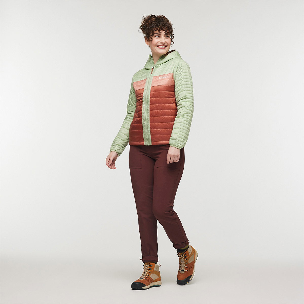 Cotopaxi Capa Insulated Hooded fiberjakke, dame (Green Tea)