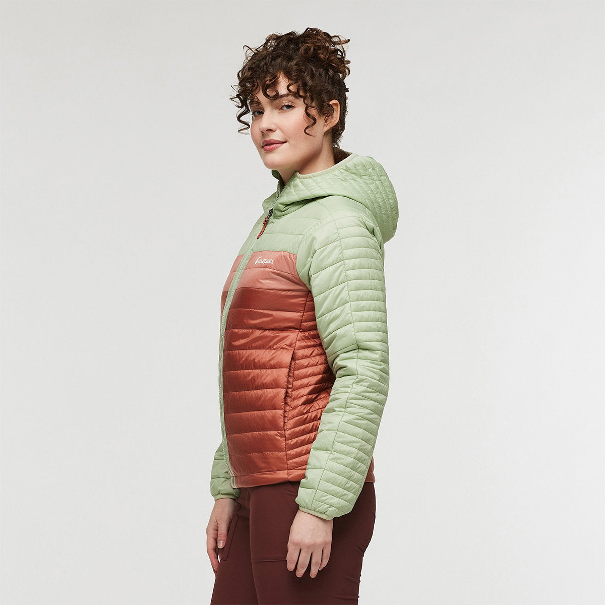 Cotopaxi Capa Insulated Hooded fiberjakke, dame (Green Tea)