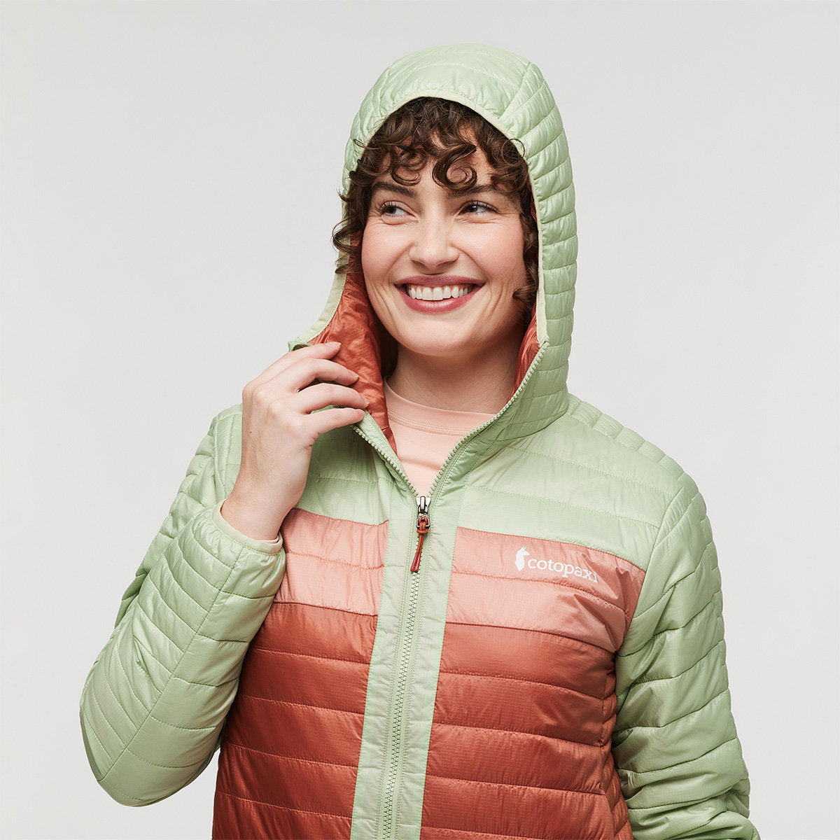 Cotopaxi Capa Insulated Hooded fiberjakke, dame (Green Tea)