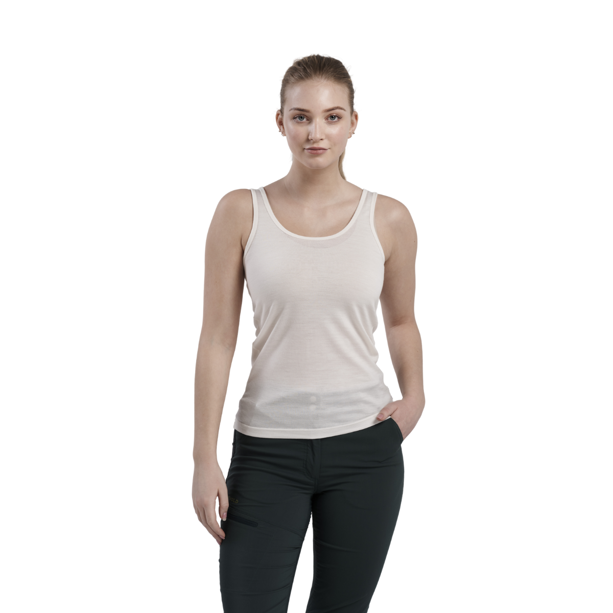 Devold Breeze Merino 150 Tank / Singlet, dame (White)