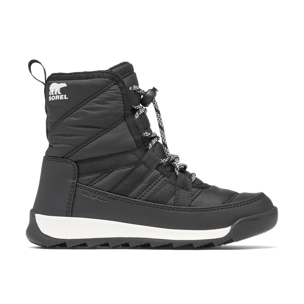 Sorel Whitney II Plus Lace WP Vinterstøvle, junior (Black)