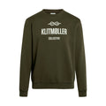Klitmøller Collective Logo Crew sweatshirt, herre (Olive)