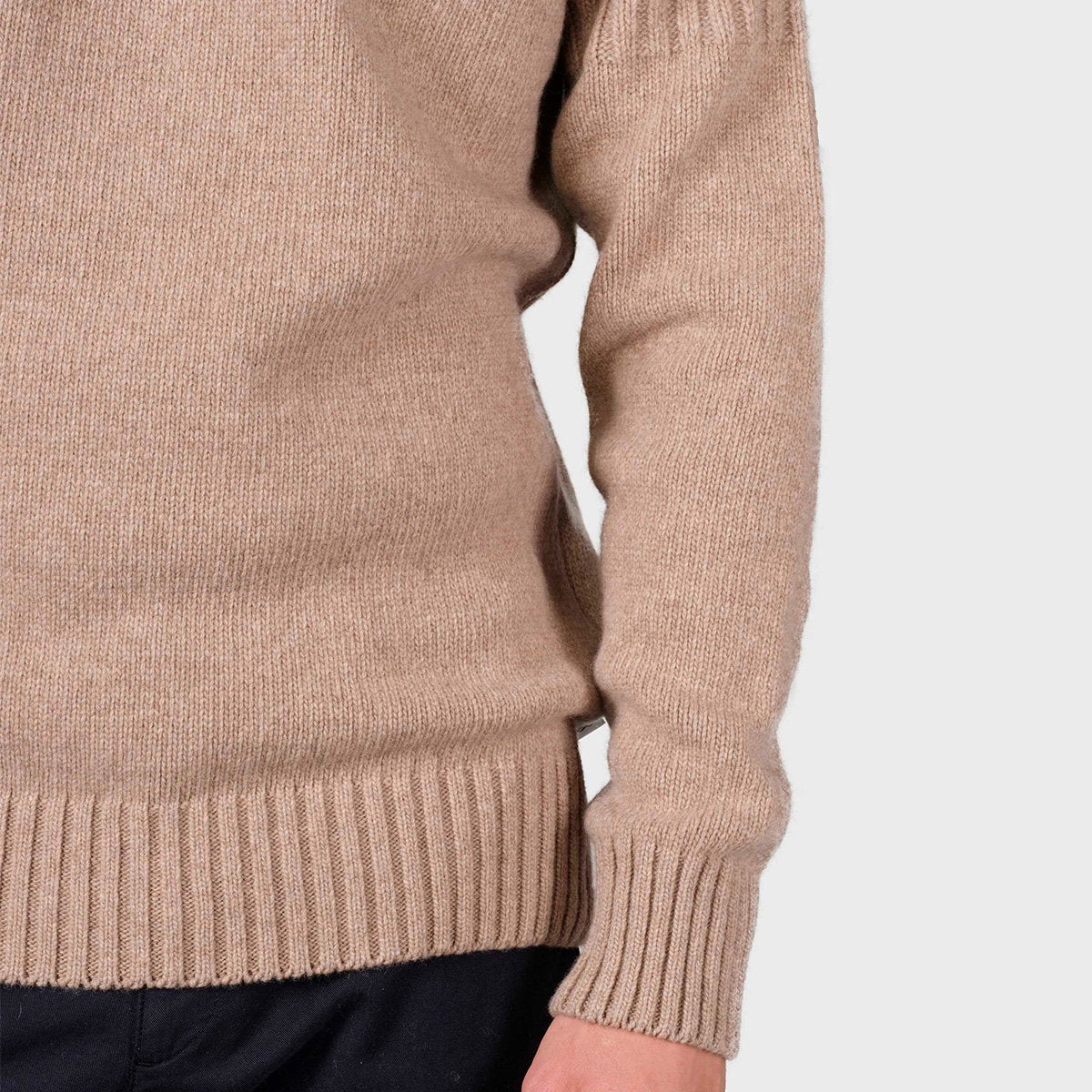 Klitmøller Collective Søren Knit sweater, herre (Sand)