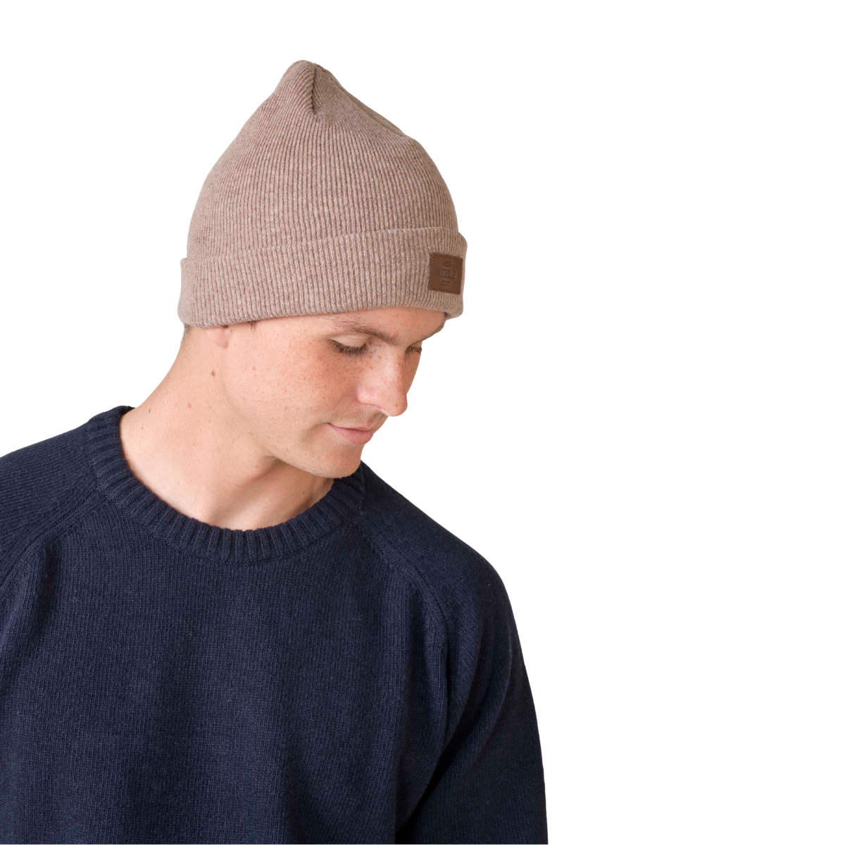 KC Rib Beanie, Sand