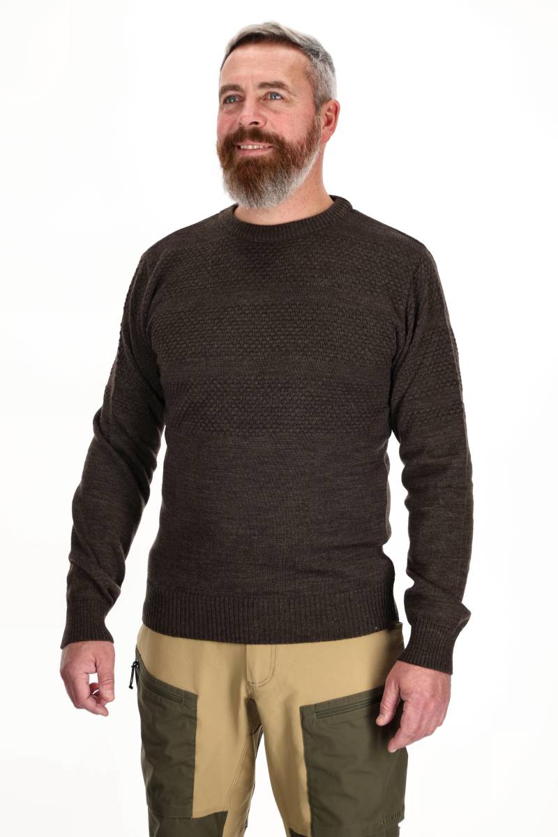 Asivik North Sea sweater, herre (Brown)