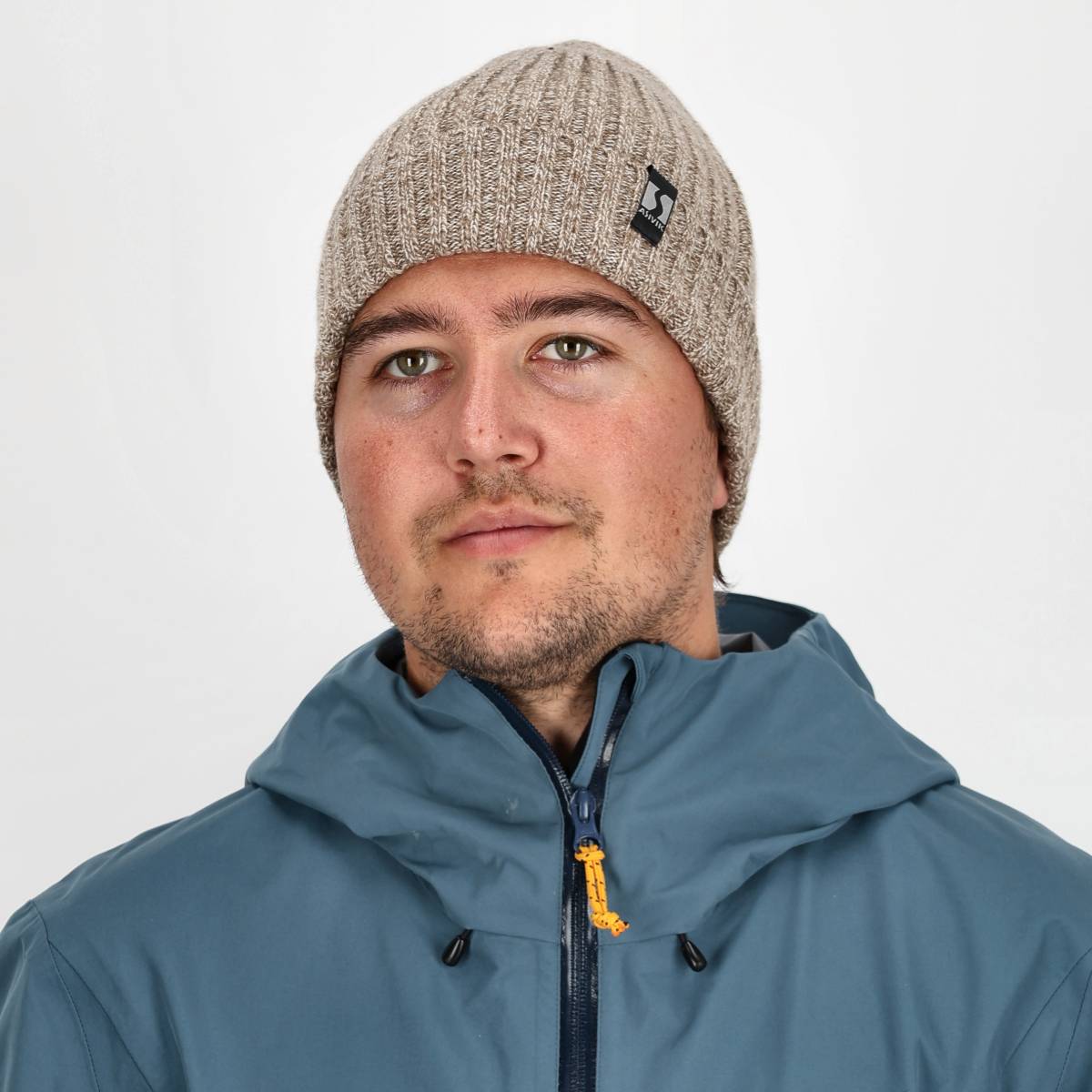 ASIVIK Knitted Wool Hat HW, Sand