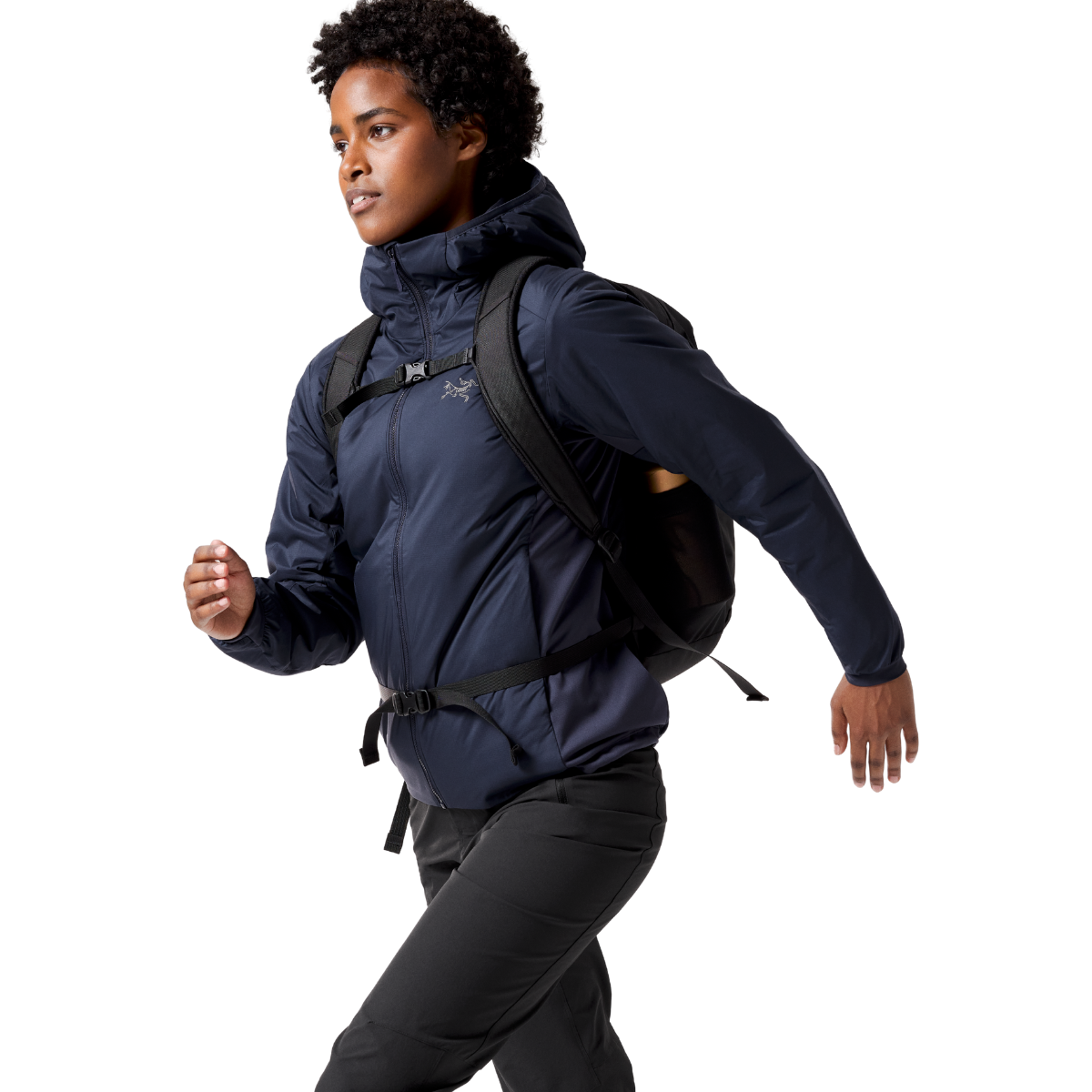 ARC W Atom Hoody, BlackSapphire
