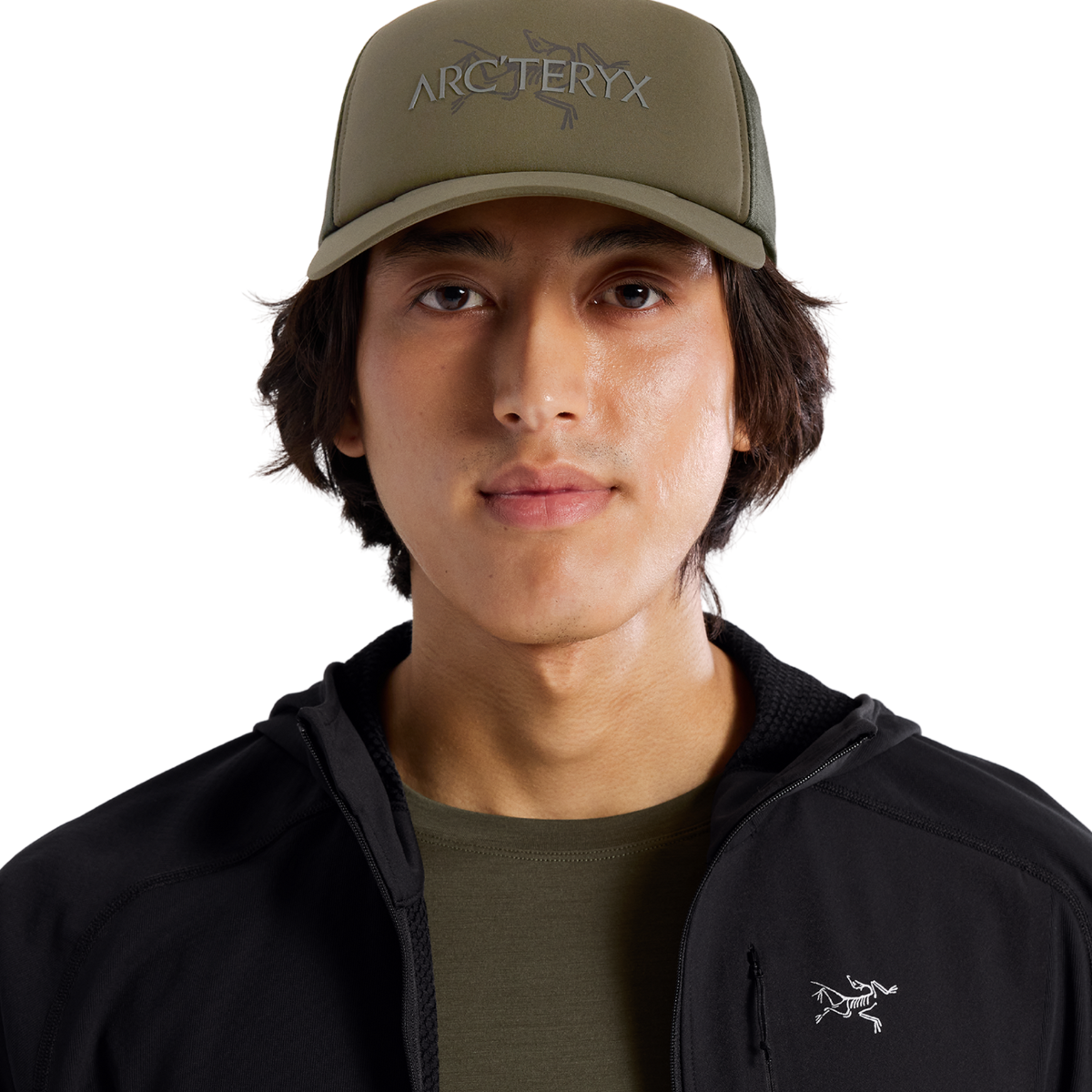 ARC Bird Word Trucker Hat, TatsuForage