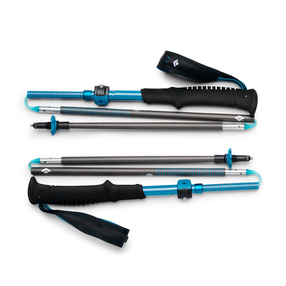Black Diamond Distance Carbon FLZ vandrestave, 140 cm (Desert Sky)